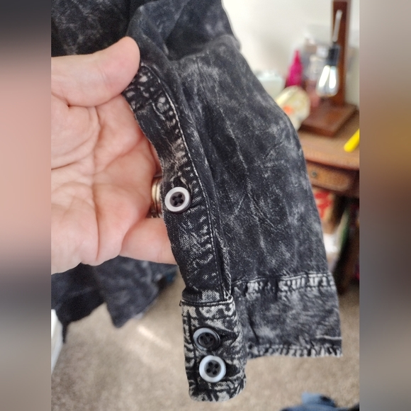 Torrid Button Up Shacket And Skirt Set - Picture 4 of 7